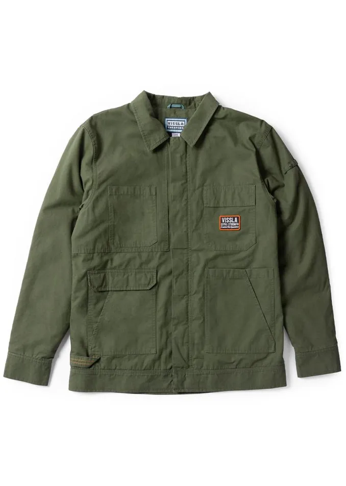 Creators Craftsman Eco Jacket Tarp Men Vissla Jackets