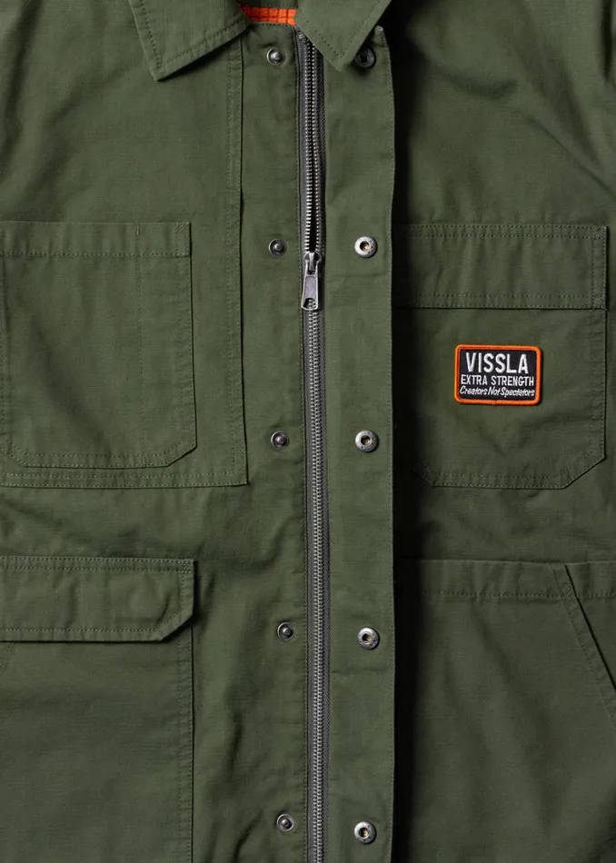 Creators Craftsman Eco Jacket Tarp Men Vissla Jackets
