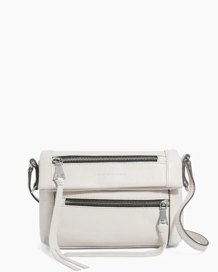 Crosstown Double Entry Crossbody Chalk Women Aimee Kestenberg Crossbody Bags