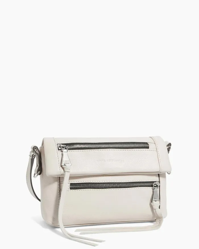 Crosstown Double Entry Crossbody Chalk Women Aimee Kestenberg Crossbody Bags