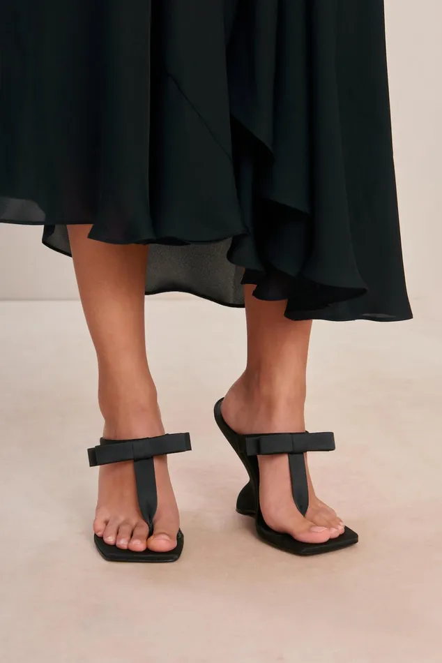 Cult Gaia Arabesque Sandal Black Women Sandals