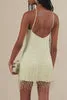 Cult Gaia Cassian Dress Light Honeydew Women Dresses