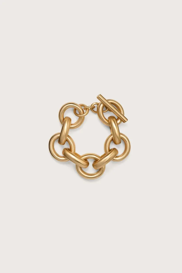 Cult Gaia Delphi Bracelet Brushed Brass Women Bracelets