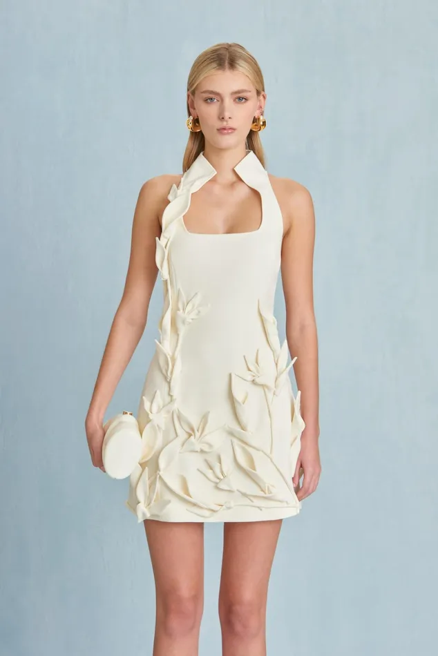Cult Gaia Ela Dress Off White Women Dresses