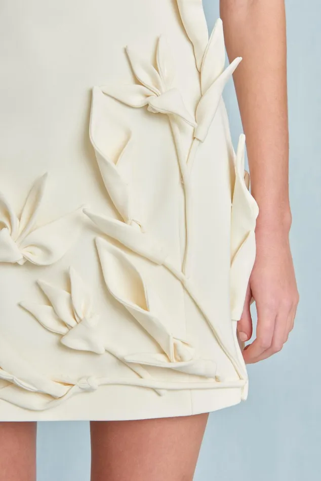 Cult Gaia Ela Dress Off White Women Dresses