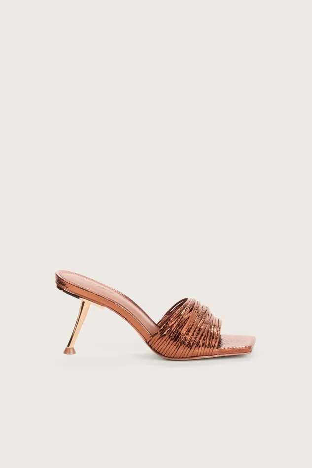 Cult Gaia Giana Sandal Bronze Women Sandals