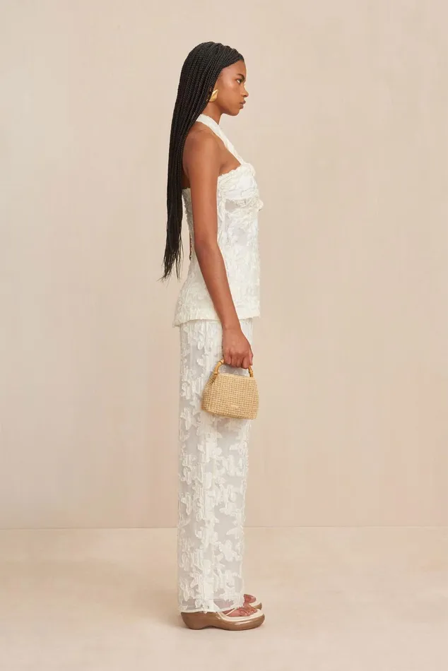 Cult Gaia Lainie Top Off White Women Tops