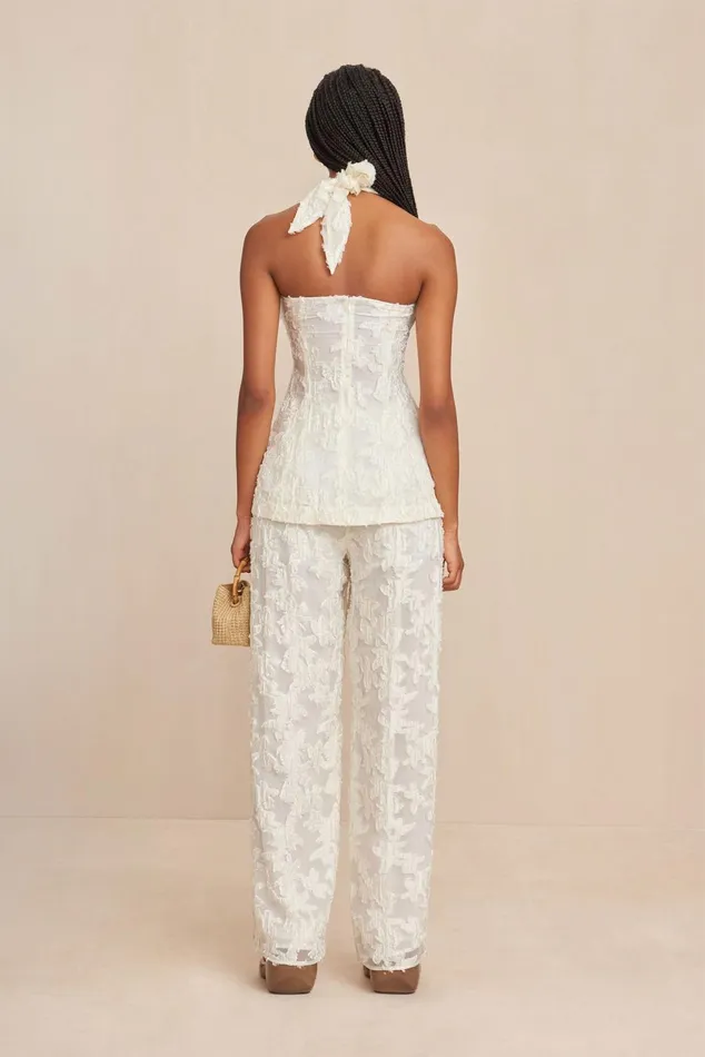 Cult Gaia Lainie Top Off White Women Tops