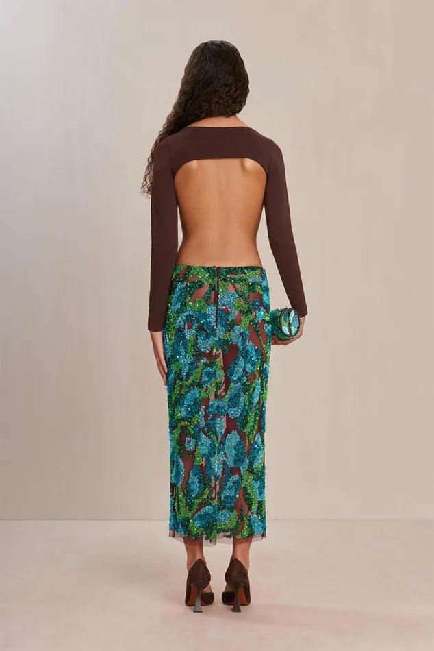 Cult Gaia Lyra Skirt Tulip Multi Women Bottoms
