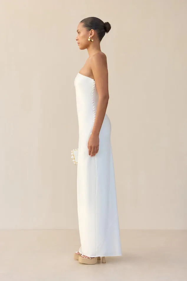 Cult Gaia Perla Gown Off White Women Dresses