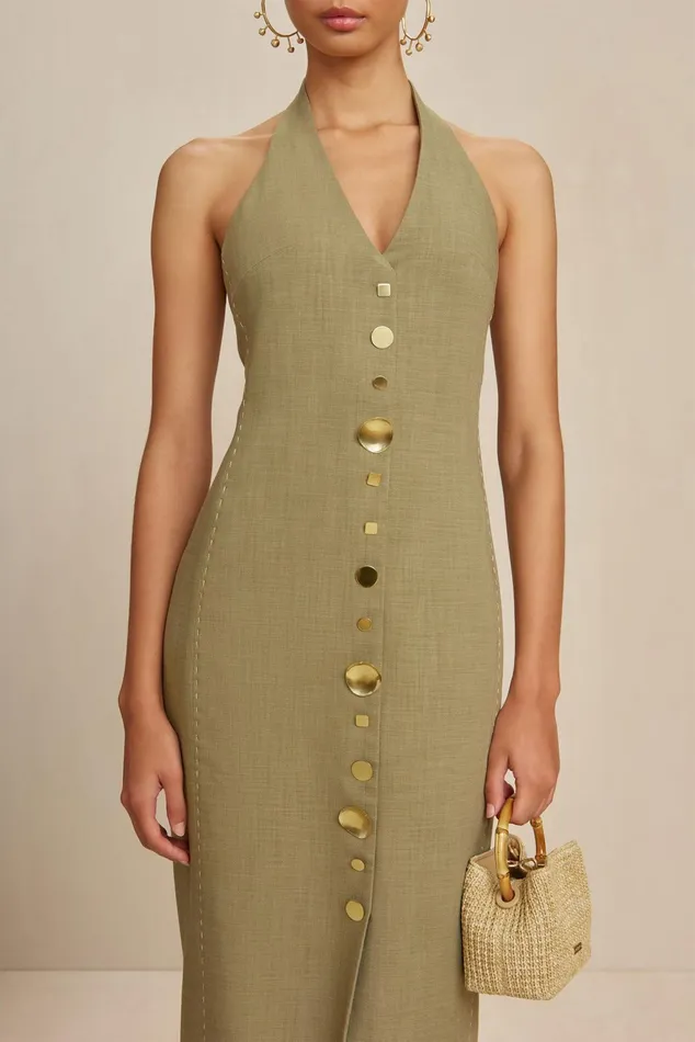 Cult Gaia Poe Dress Tea Women Dresses