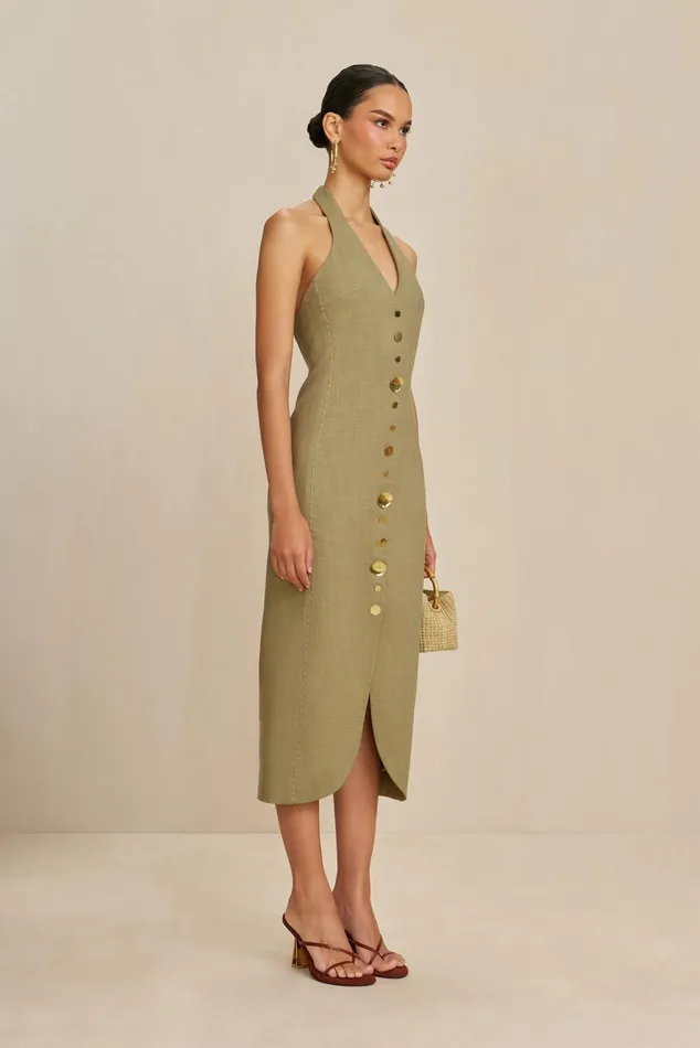 Cult Gaia Poe Dress Tea Women Dresses