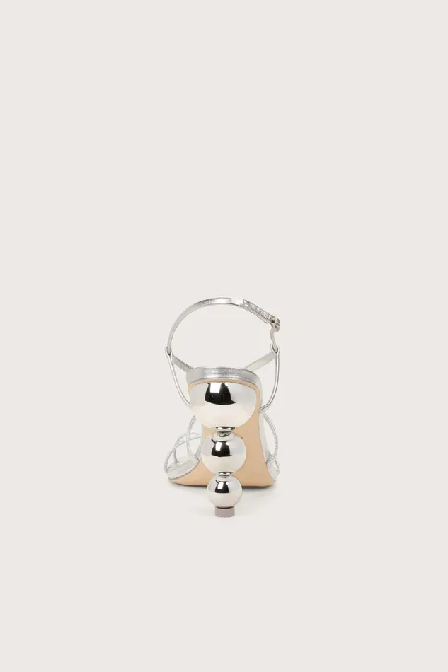 Cult Gaia Robyn Sandal Silver Women Evening