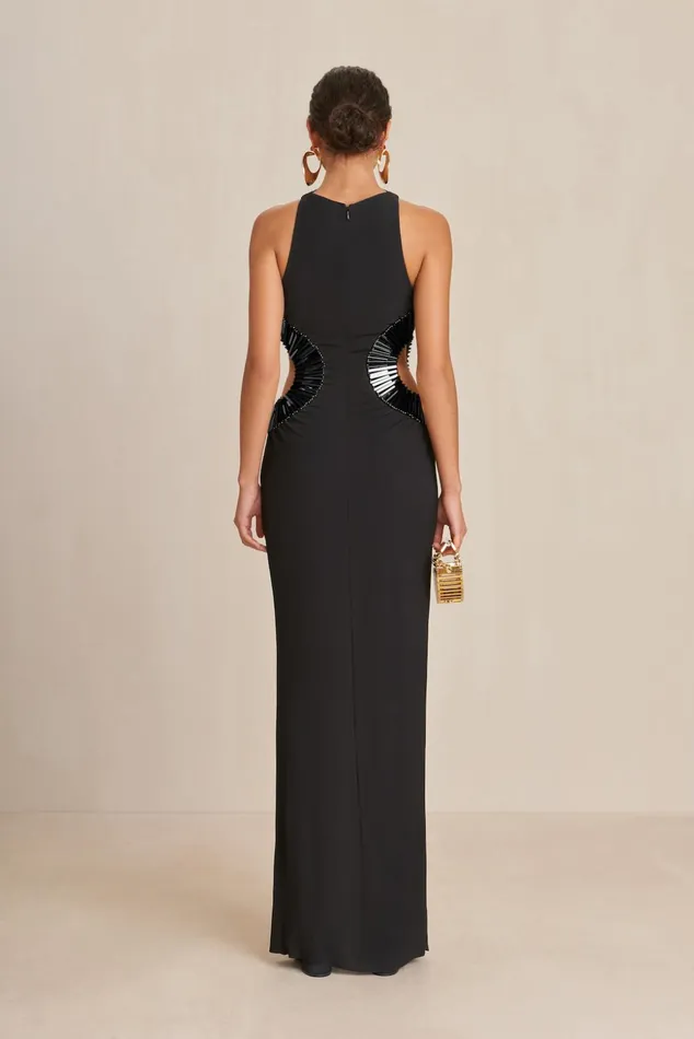 Cult Gaia Ryann Gown Black Women Gowns
