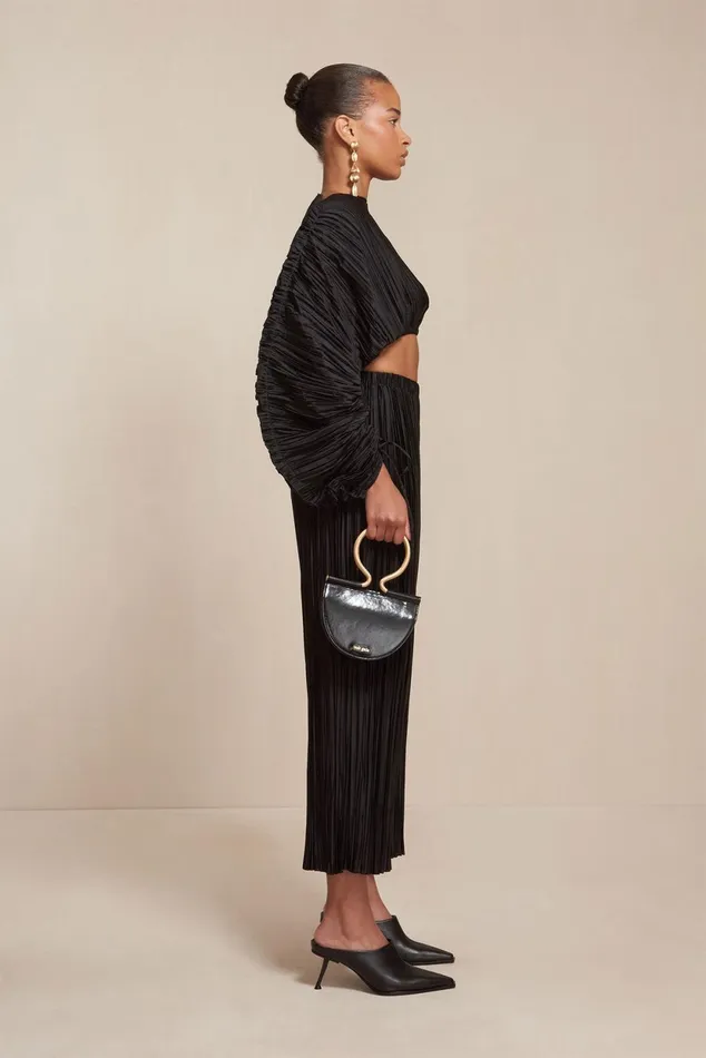 Cult Gaia Stacie Pant Black Women Bottoms