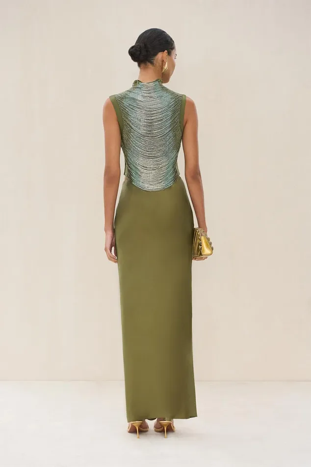 Cult Gaia Taraji Top Cedar Multi Women Tops