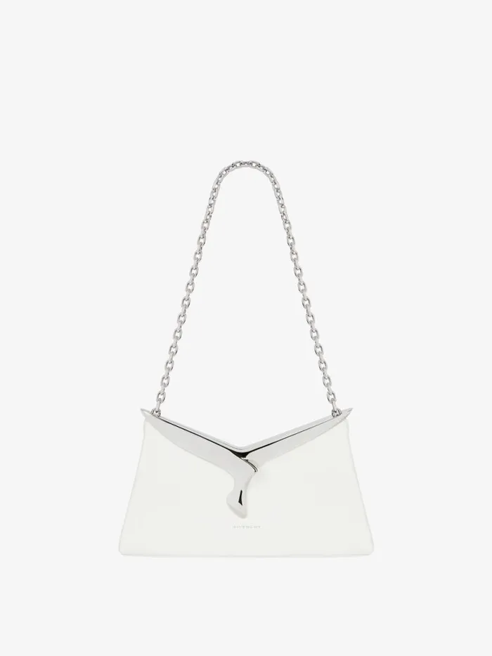 Cut Out Bird Bag In Nappa Leather Ivory Women Givenchy Shoulder Bags