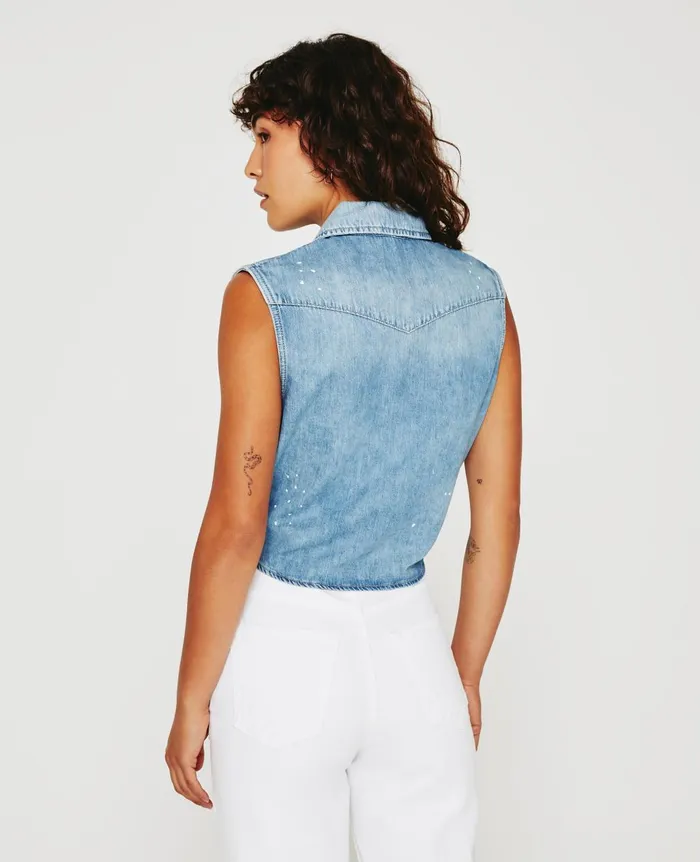 Dakotah Tie Waverly Drive Women AG Jeans Tops and Shirts