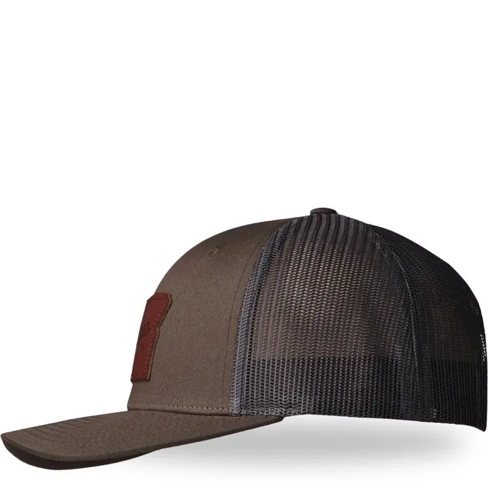 Danner Hats and Beanies Trucker Cap Greenbrown 8211 Or Patch 8211 MenWomen