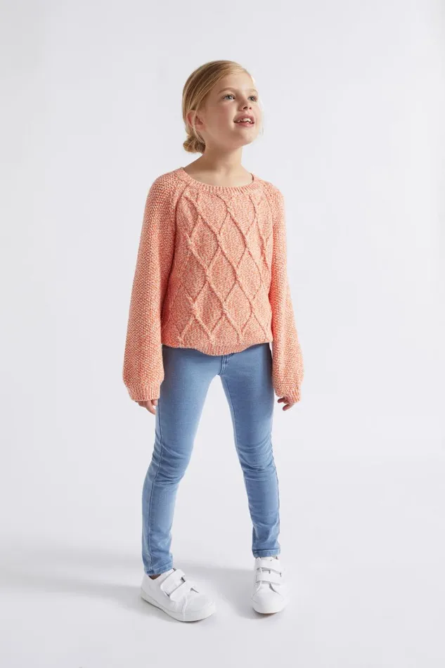 Denim and Jeans Girl Seed Heritage Core Ponte Jean Original Indigo
