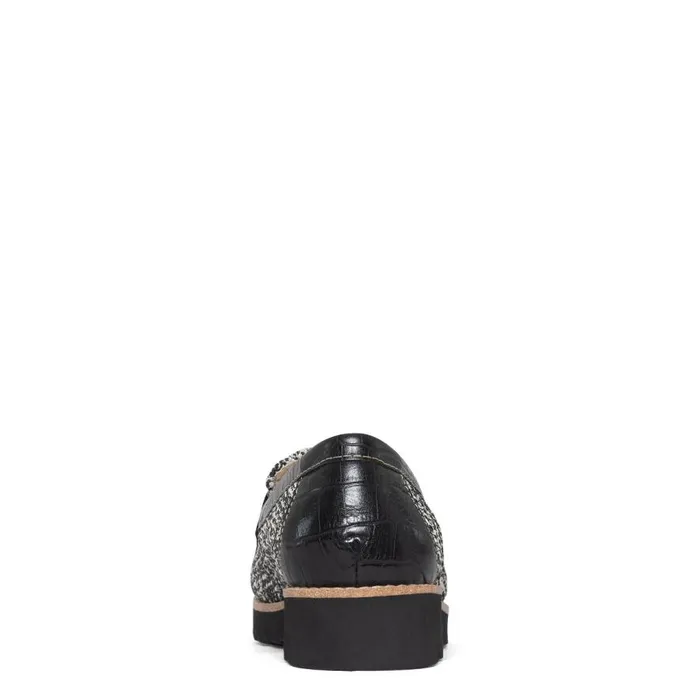 Donald Pliner Casual CLIO Black White Raffia 8211 Women