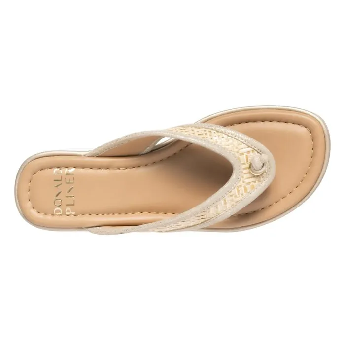 Donald Pliner Casual KLARICE Platino Raffia 8211 Women