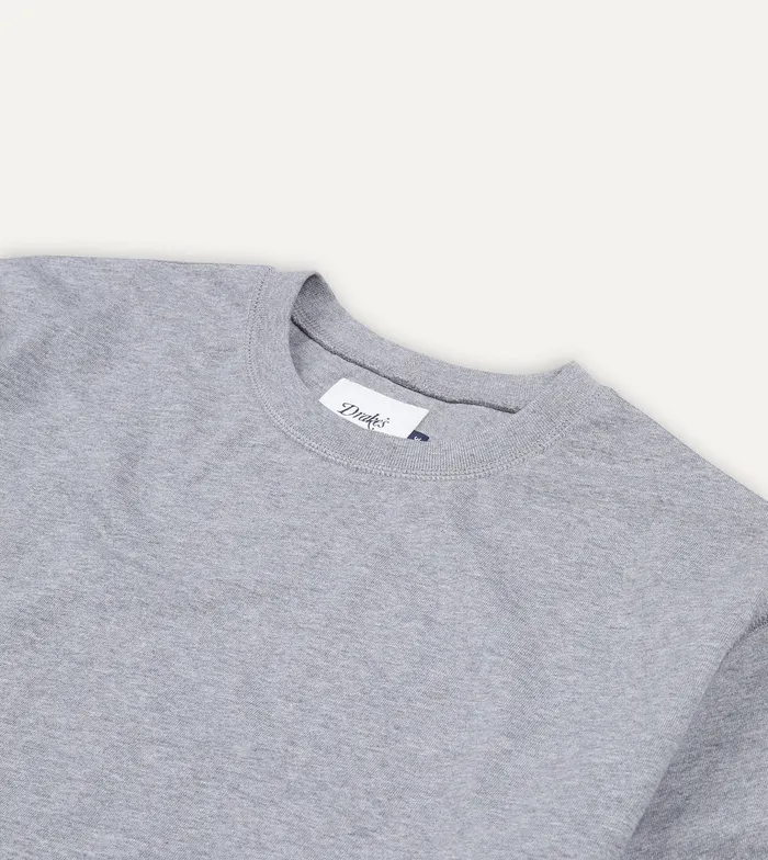 Drake039s Grey Cotton Crew Neck Hiking TShirt Men TShirts