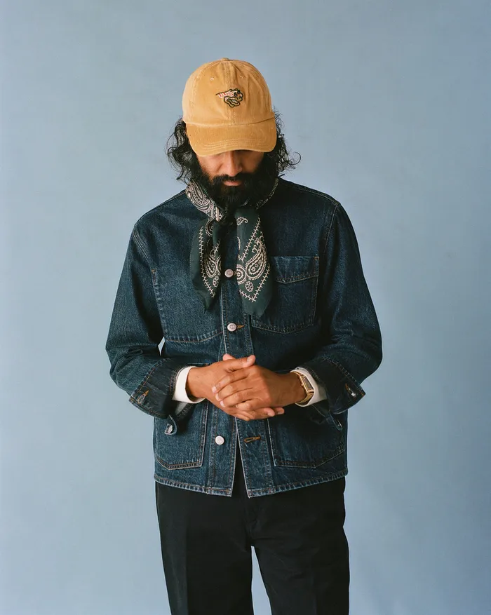 Drake039s Navy Paisley Print WoolSilk Bandana Men Bandanas