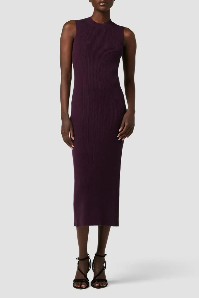 Dresses and Jumpsuits Women Hudson Jeans Back Keyhole Sweater Dress Purple Berry Dresses and Jumpsuits Women Hudson Jeans Back Keyhole Sweater Dress Purple Berry