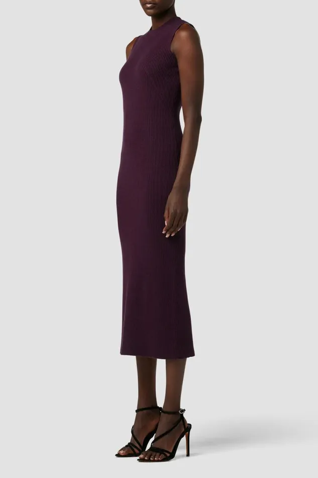 Dresses and Jumpsuits Women Hudson Jeans Back Keyhole Sweater Dress Purple Berry Dresses and Jumpsuits Women Hudson Jeans Back Keyhole Sweater Dress Purple Berry