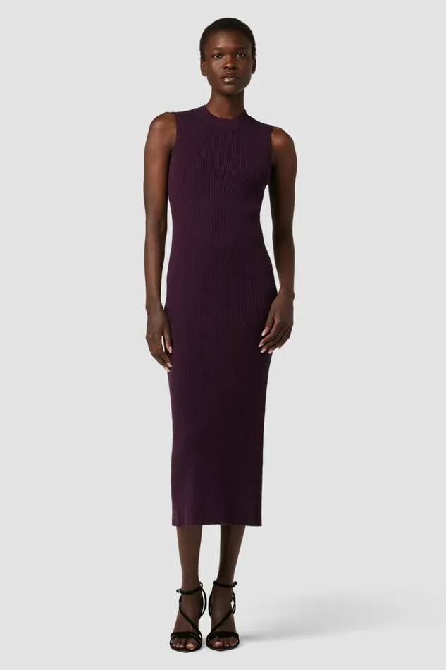 Dresses and Jumpsuits Women Hudson Jeans Back Keyhole Sweater Dress Purple Berry Dresses and Jumpsuits Women Hudson Jeans Back Keyhole Sweater Dress Purple Berry
