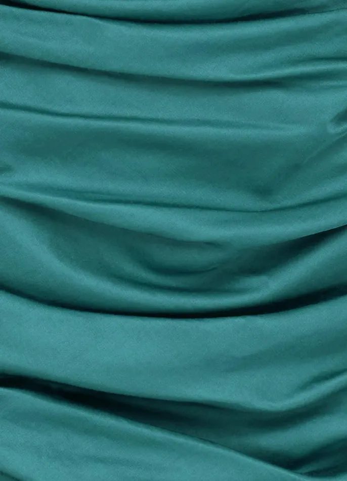 Dresses and Jumpsuits Women LEO LIN Brenda Puffy Sleeve Mini Dress 8211 Teal