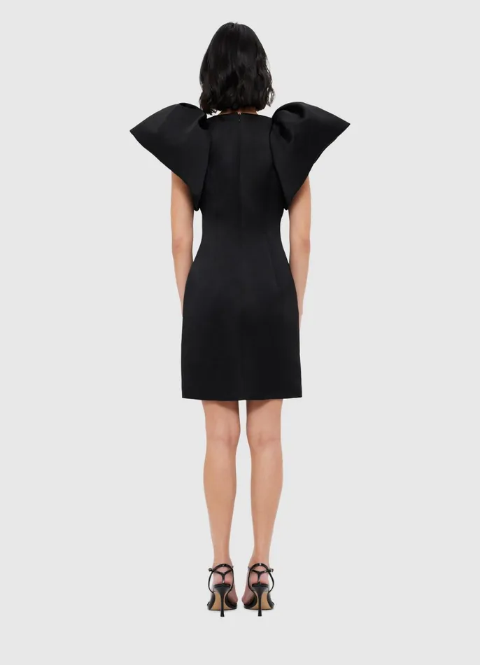 Dresses and Jumpsuits Women LEO LIN Dayna Mini Dress 8211 Ebony