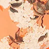 Dresses and Jumpsuits Women LEO LIN Rayna Bustier Maxi Dress 8211 Hydrangea Print In Tangerine