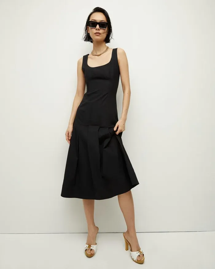 Dresses Shop Veronica Beard Jolie Midi Dress Black