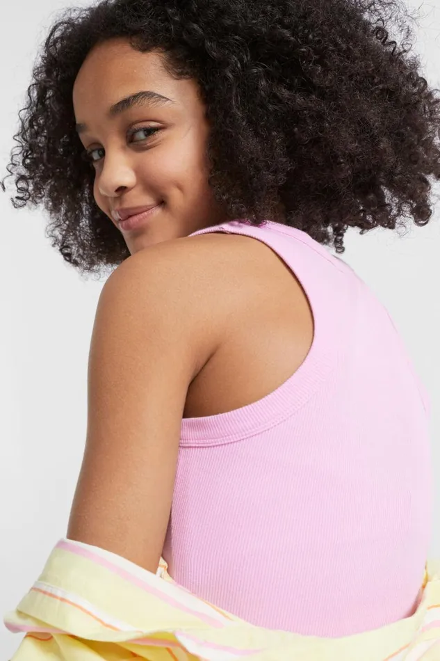 Dresses Teen Girl Seed Heritage Core Rib Tank Dress Soft Orchid