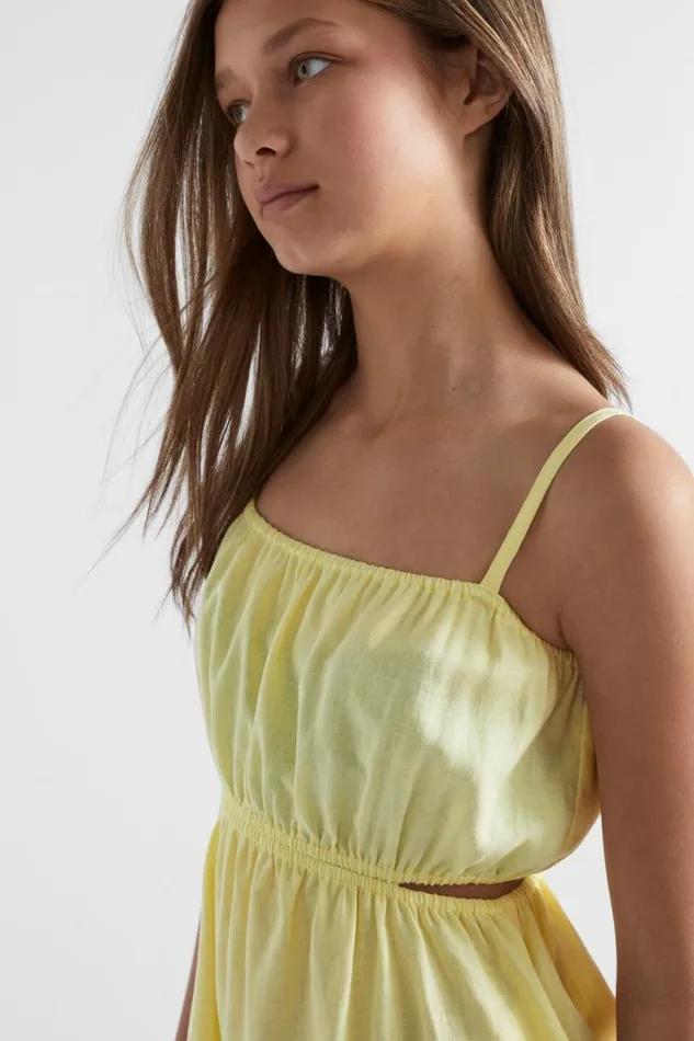 Dresses Teen Girl Seed Heritage Cut Out Dress Lemonade