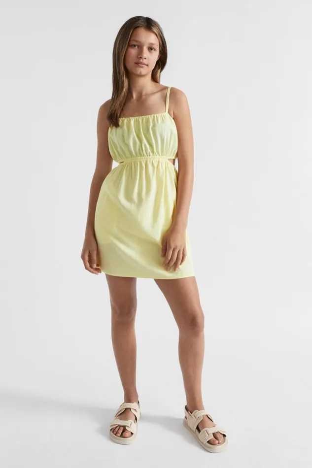Dresses Teen Girl Seed Heritage Cut Out Dress Lemonade