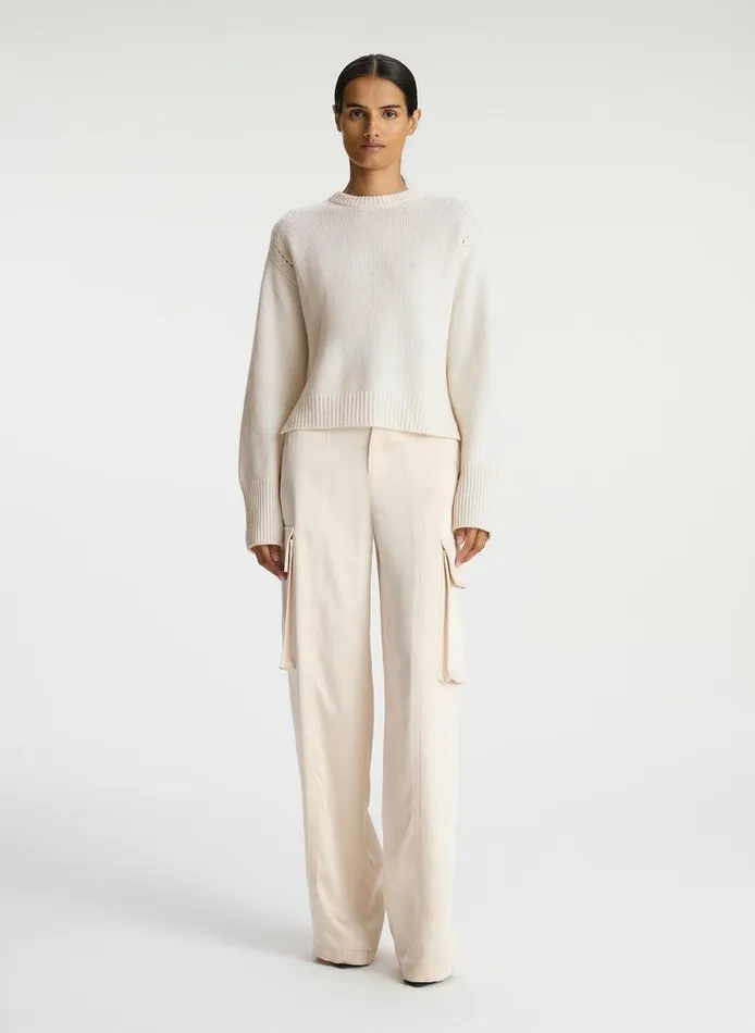 Dresses Women ALC Asher Cashmere Sweater Natural Dresses Women ALC Asher Cashmere Sweater Natural