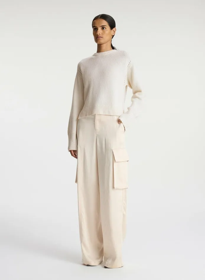 Dresses Women ALC Asher Cashmere Sweater Natural Dresses Women ALC Asher Cashmere Sweater Natural