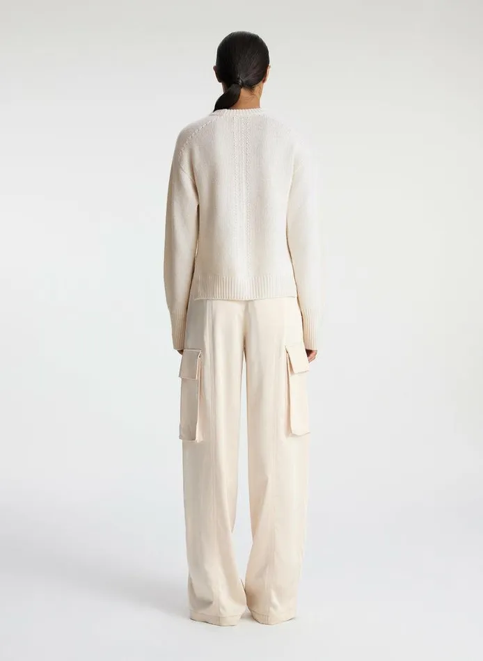 Dresses Women ALC Asher Cashmere Sweater Natural Dresses Women ALC Asher Cashmere Sweater Natural