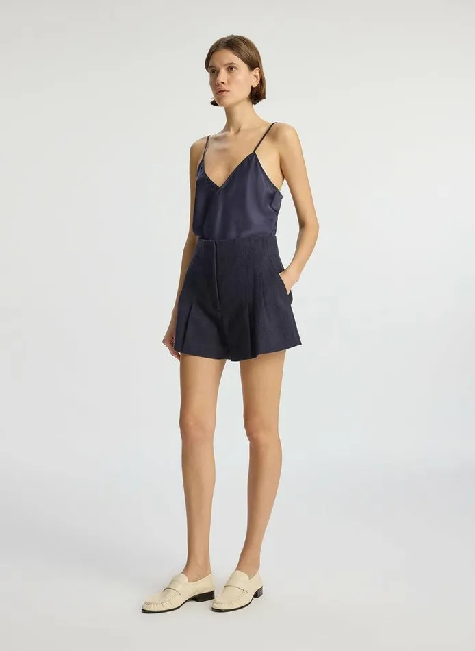 Dresses Women ALC Kendra Satin Camisole Evening Blue Dresses Women ALC Kendra Satin Camisole Evening Blue