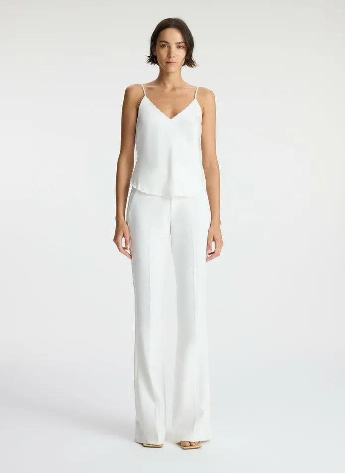 Dresses Women ALC Malia Scalloped Camisole Top White