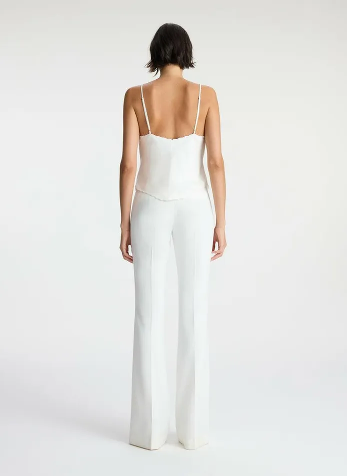 Dresses Women ALC Malia Scalloped Camisole Top White