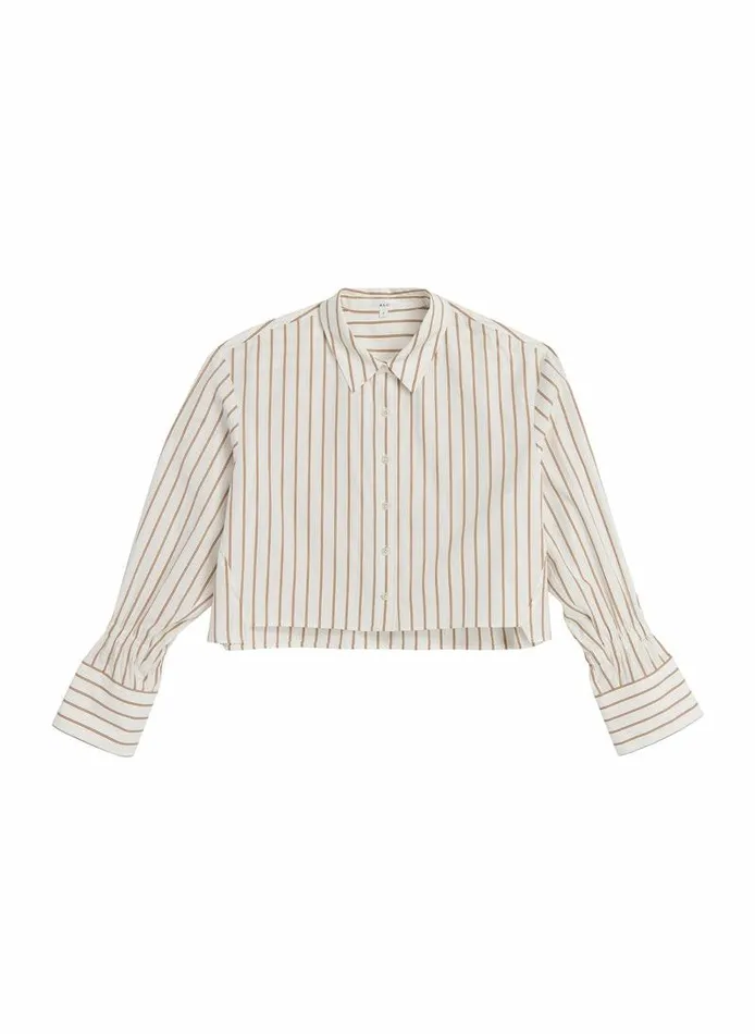 Dresses Women ALC Monica II Cropped Cotton Shirt Bonelark Dresses Women ALC Monica II Cropped Cotton Shirt Bonelark