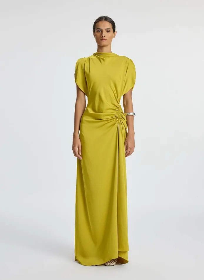 Dresses Women ALC Nadia Satin Gown Cactus Bloom