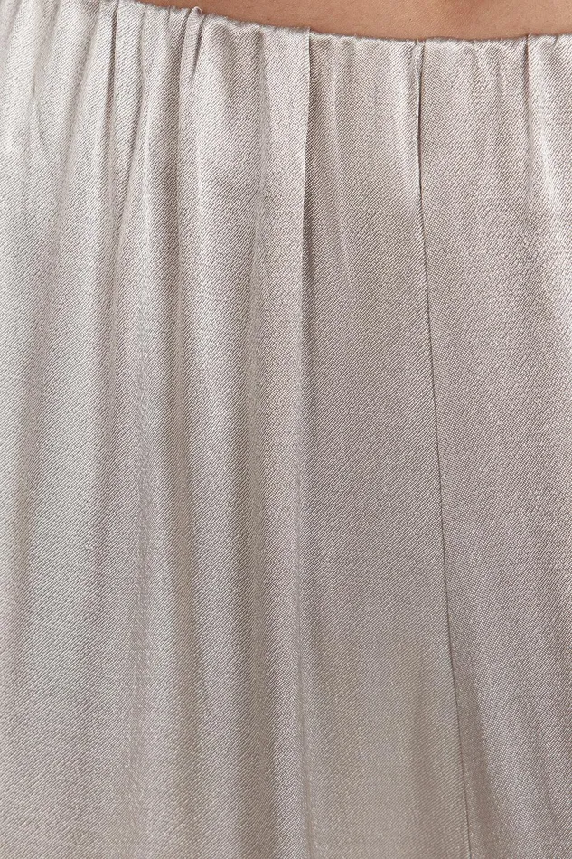 EVE CHALK SATIN PANT Women DISSH Pants
