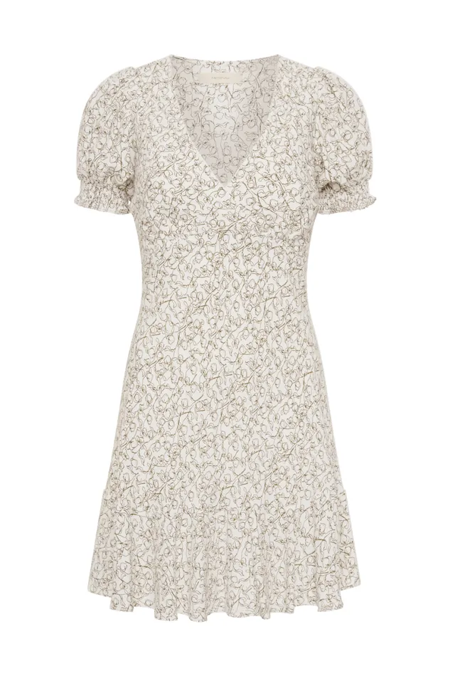 Faithfull The Brand Dresses Aurelia Mini Dress Calla Umber 8211 Women Faithfull The Brand Dresses Aurelia Mini Dress Calla Umber 8211 Women