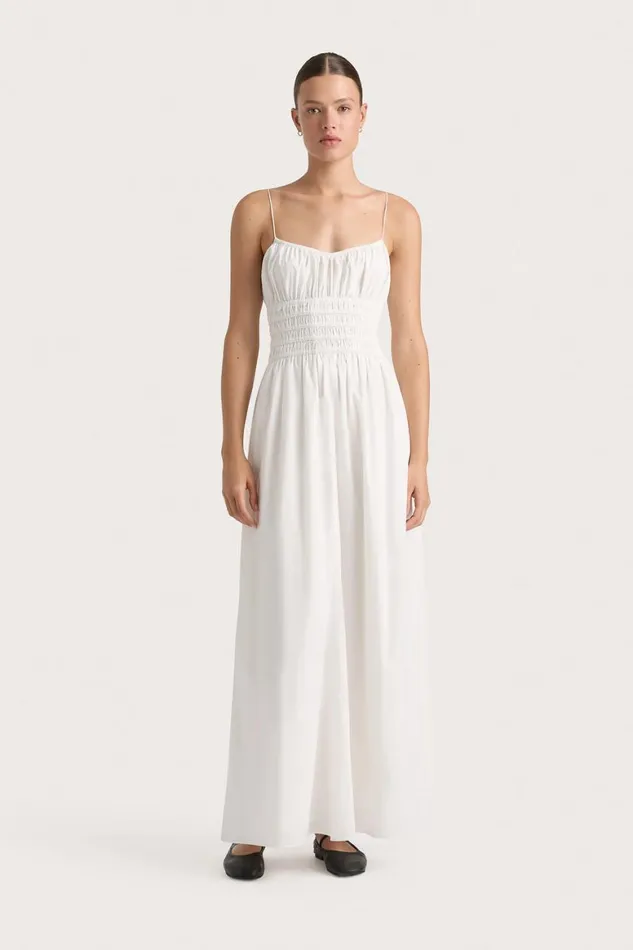 Faithfull The Brand Dresses Baia Maxi Dress White 8211 Women