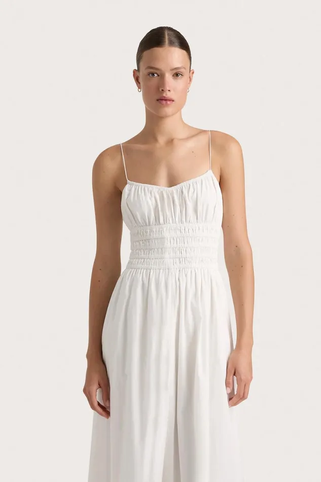Faithfull The Brand Dresses Baia Maxi Dress White 8211 Women Faithfull The Brand Dresses Baia Maxi Dress White 8211 Women